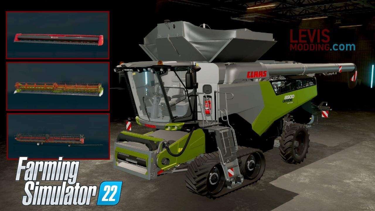 Claas Lexion 8900 Landwirtschafts Simulator 22 Mods 8814