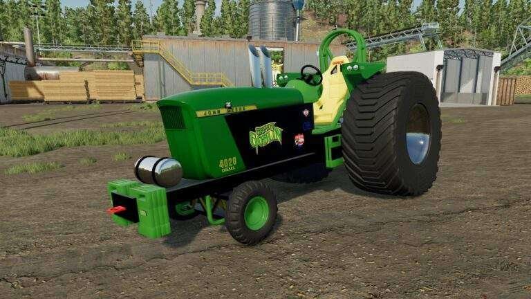 John Deere Greengoblin Tractor Pulling Fs22 Kingmods Porn Sex Picture 5326