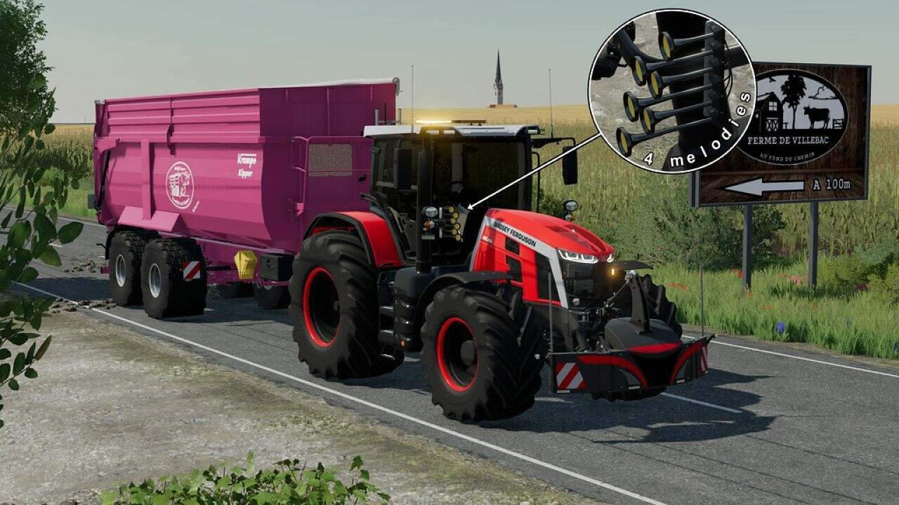 Ls22 Traktoren Massey Ferguson Massey Ferguson 8s Spezialausgabe 100 ...