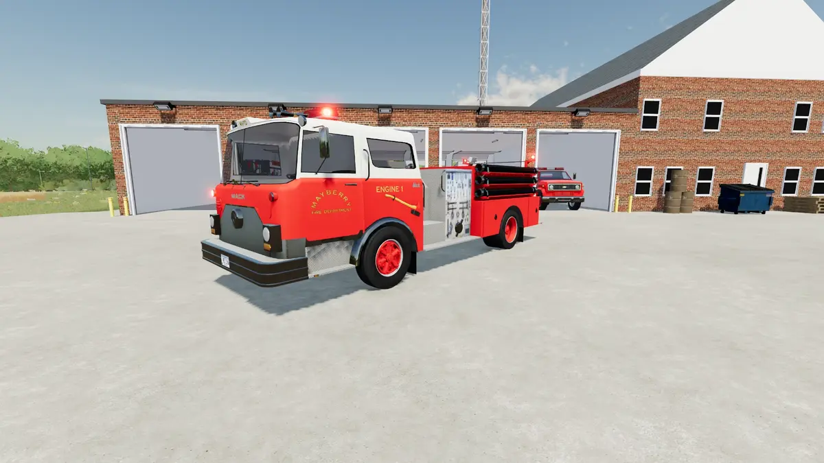 Mack Cf Fire Engine Farming Simulator 8291