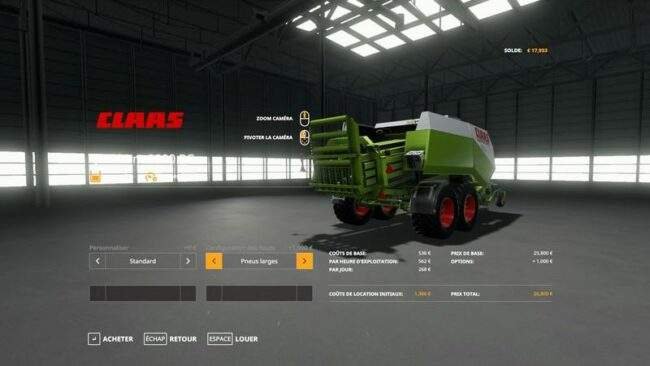 Claas Quadrant 2200 Rc Farming Simulator 22 6724