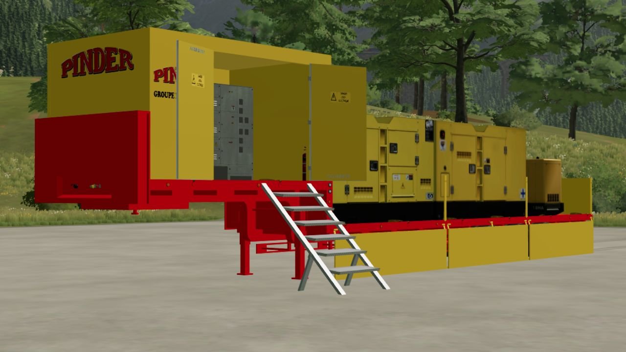 pinder-generator-trailer-ls22 - Farming Simulator 22 Mods