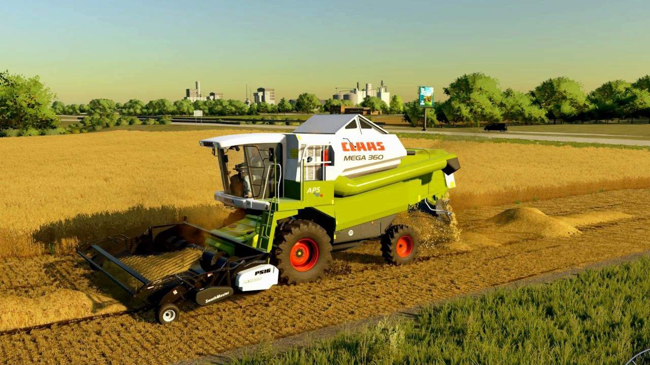 Claas Mega Pack V1040 Farming Simulator 22 Mods 0006