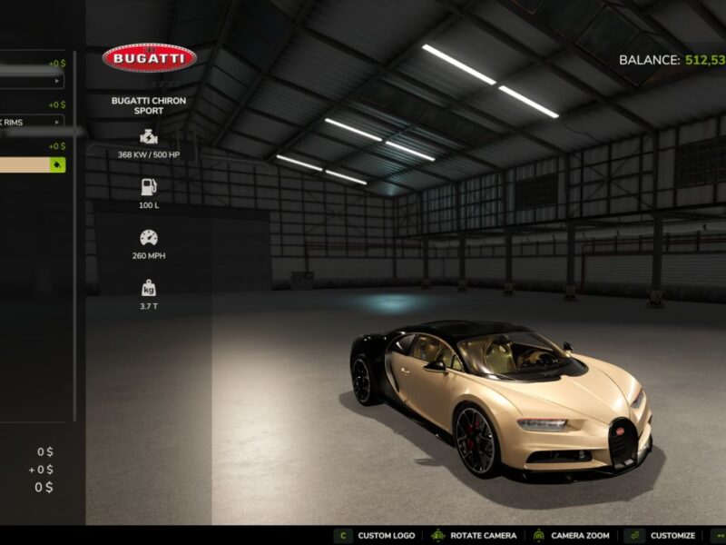 Bugatti Chiron V1.0.1