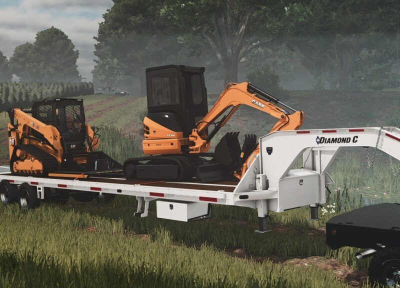 Diamond C FMAX210 40′ Schwanenhalsanhänger