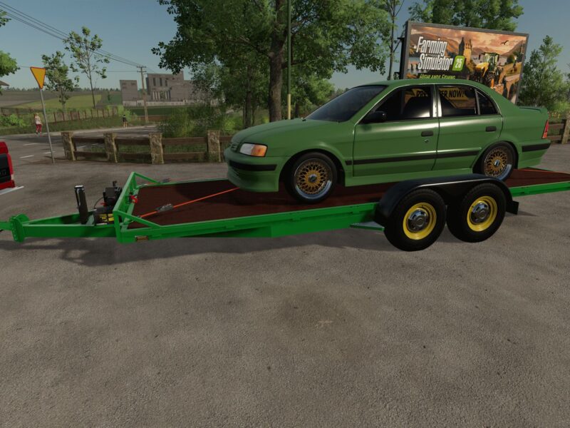 Selbstgebauter Autotransporter